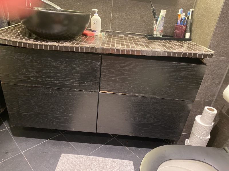 Delvis rennovering av bad